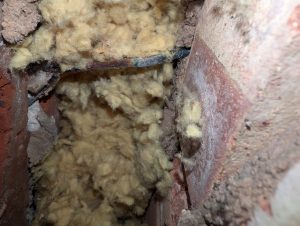 Wall Tie and Damp Insulation