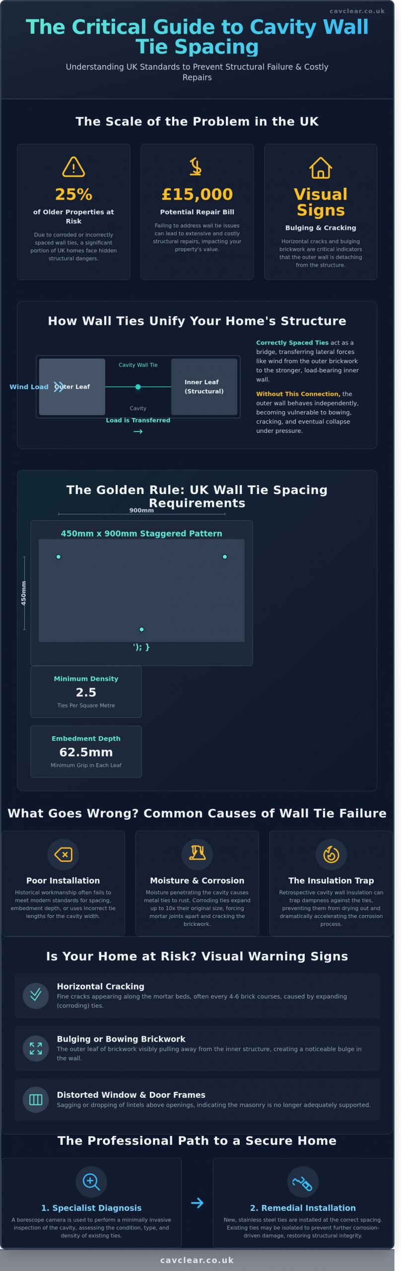Wall Tie Spacing: A Specialist Guide to UK Building Standards and Structural Integrity