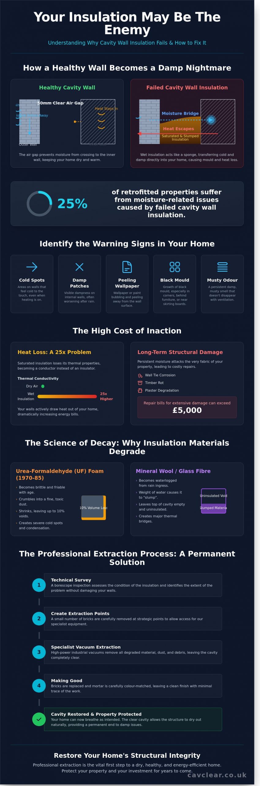 Removing Cavity Wall Insulation: A Specialist Guide to Property Restoration