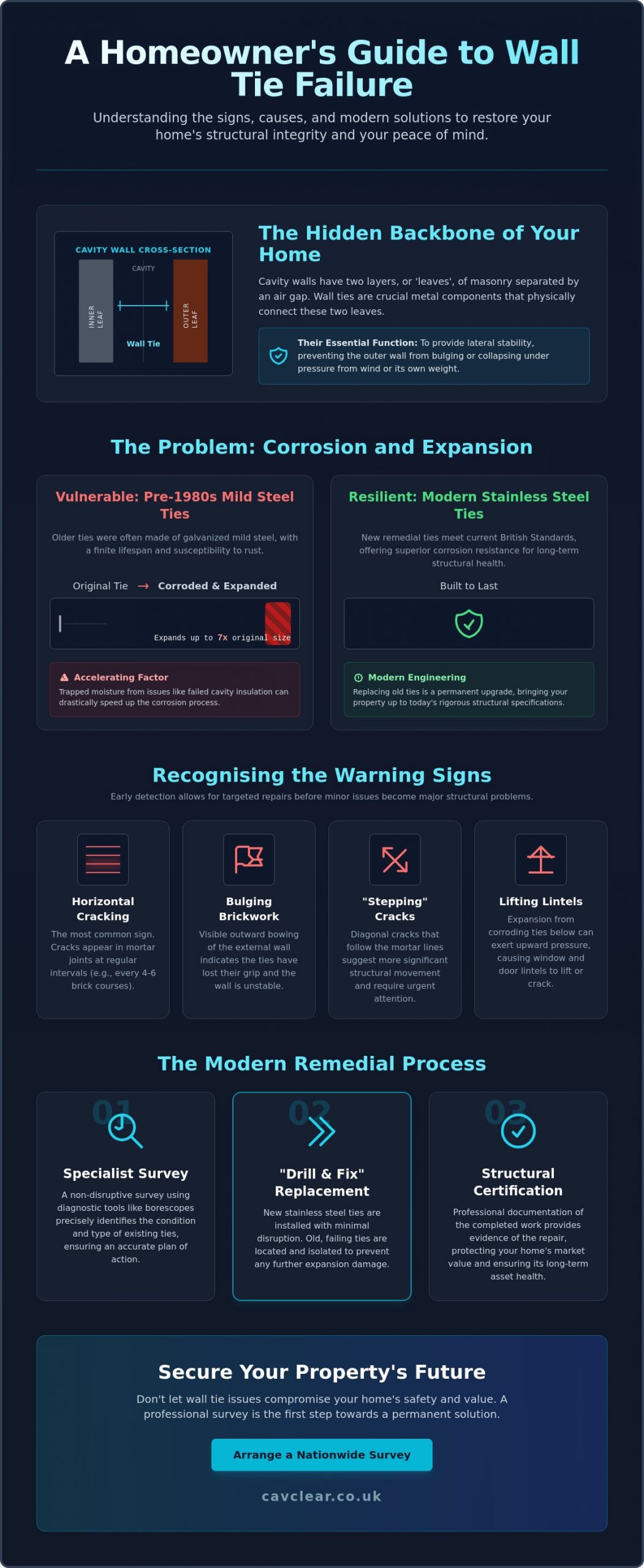 Reassurance for Homeowners: A Professional Guide to Managing Wall Tie Issues