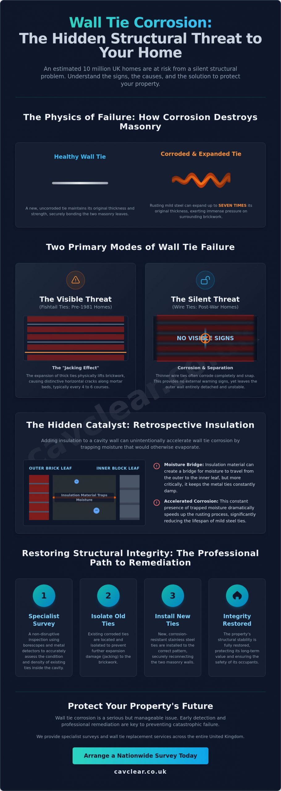 How Serious is Wall Tie Corrosion? A Guide to Structural Risks and Remediation