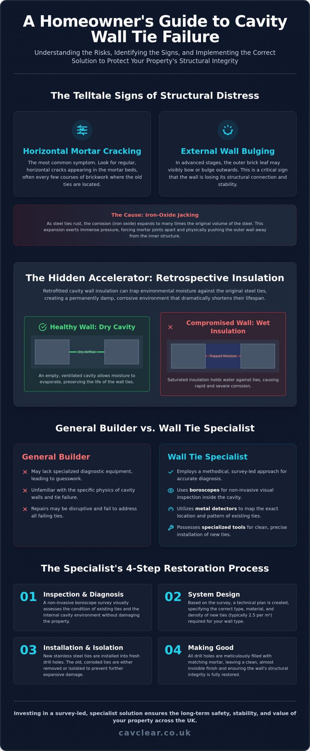 Wall Tie Replacement Specialist: A UK Homeowner’s Guide to Structural Stability (2026)